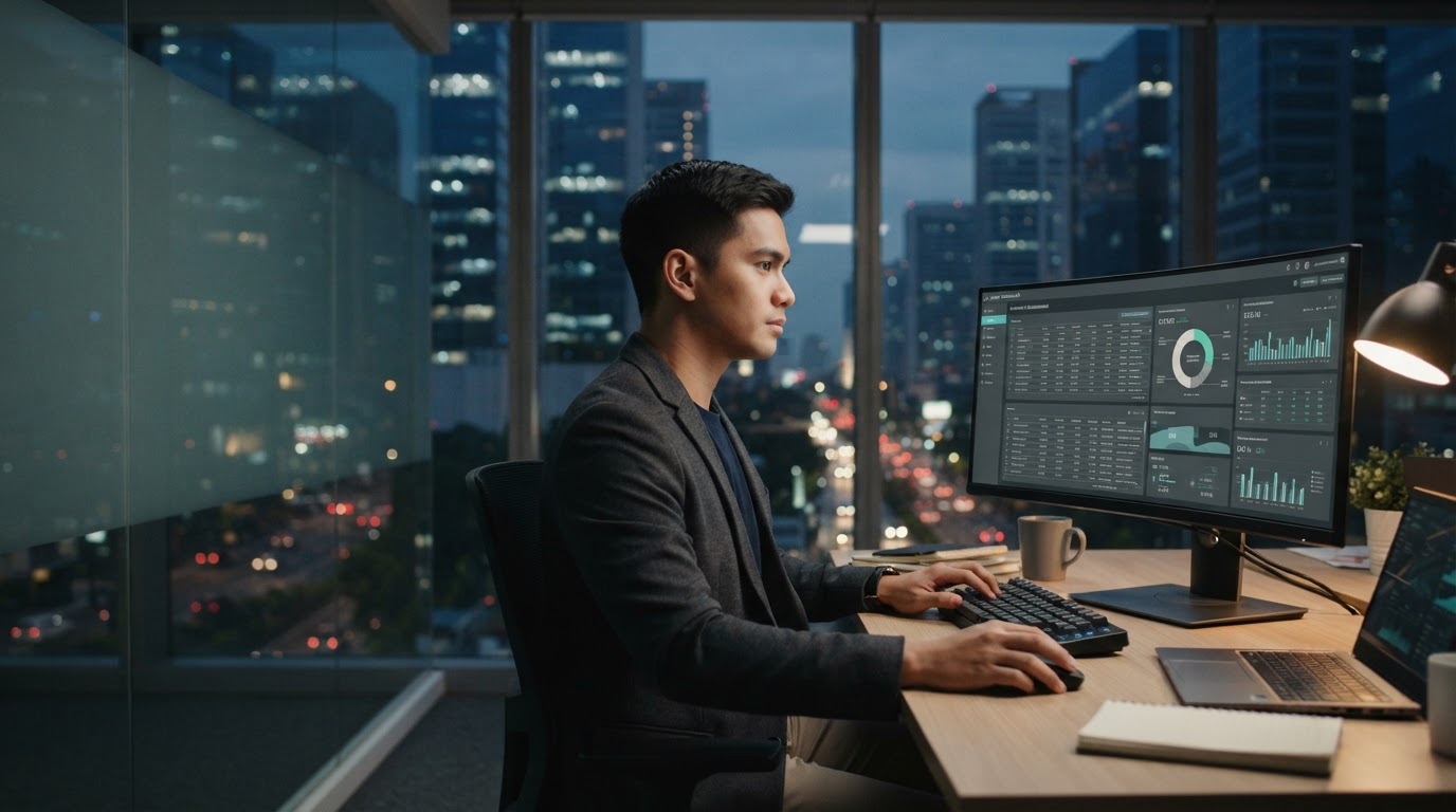 Vega Kapiture dashboard environment showing portfolio risk monitoring for Philippine family investors